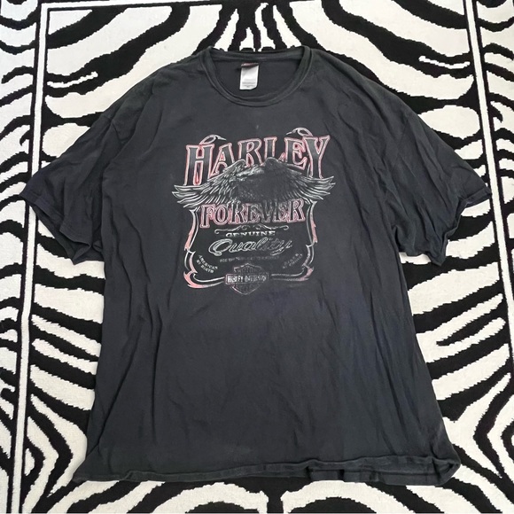 Harley-Davidson 10 years House Of Thunder Graphic T-shirt Size 3XL - Picture 1 of 8